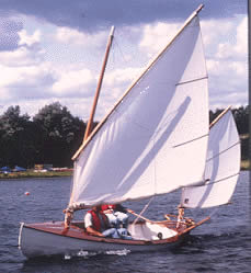 which wooden sailing dinghy for one woman? caledonia yawl?