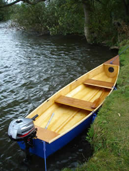 15' Outboard Motor Canoe Plans